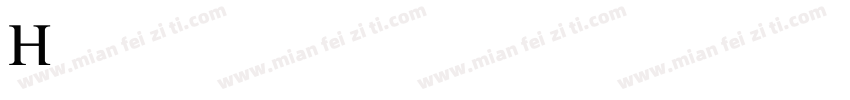 HardTimes ItalicbyWi字体转换